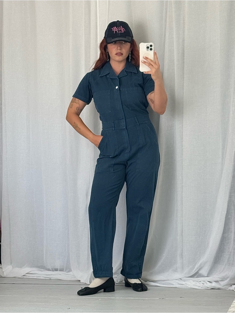 ✧ big bud press utility workwear fitted jumpsuit ✧